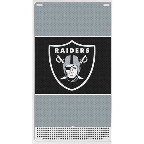 NFL Las Vegas Raiders Zone Block Xbox Series S Console Skin